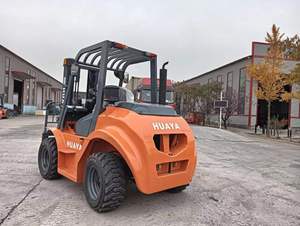 Salida de fábrica, 2 toneladas, 3 toneladas, 3,5 toneladas, carretilla elevadora todoterreno, precio barato, motor EPA Eur5, carretilla elevadora diésel todoterreno, rendimiento fiable - Product Image 4