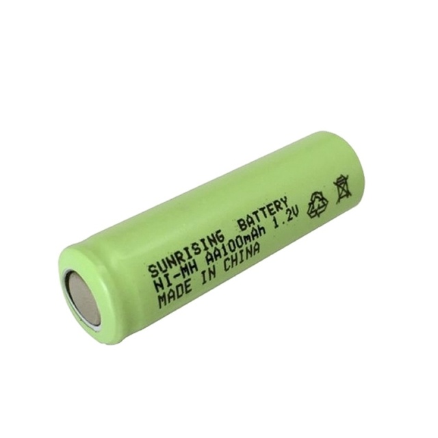 Sunrising Nimh Aa 100mah 1.2v Rechargeable Consumer Battery