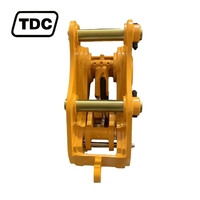 Attache rapide manuelle à broche de 45 mm pour excavatrice Kx 166 S40