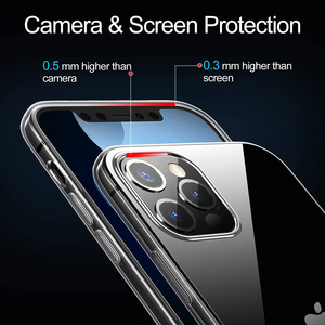เคสโทรศัพท์ TPU <span class=keywords><strong>ใส</strong></span>กันกระแทกป้องกันรอยขีดข่วนสำหรับ <span class=keywords><strong>iPhone</strong></span> 7 8 x XS <span class=keywords><strong>XR</strong></span> 11 12 13 14 15 16 17 PRO MAX - Product Image 6