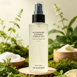 ATTATION motherwort soothing essence mist skin calming boosting mist korean clean beauty daily skin care - Product Image 1