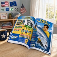 Catalogo Personalizzato Stampato su Cartoncino Lucido con Rilegatura Perfetta e Stampa Offset, Libro con Copertina Morbida Laminata