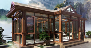 Adaptable 4 saisons Conservatoire Sun Room Extension Véranda Jardin Maison en verre feuilleté - Product Image 6