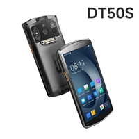 Computadora Móvil Android Resistente UROVO DT50S PDA de 5.7 Pulgadas, Escáner de Código de Barras Portátil IP67 con 4G, Wi-Fi y GPS para Gestión de Almacenes