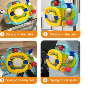 <span class=keywords><strong>2025</strong></span> नई डिजाइन स्मार्ट मजेदार कार ड्राइविंग सिम्युलेटर टॉय बेबी स्टीयरिंग व्हील खिलौने हल्के संगीत के साथ - Product Image 4