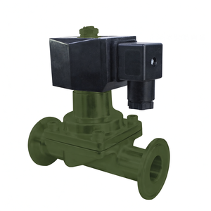 วาล์วโซลินอยด์ไดอะแฟรมเกรดอาหารสำหรับอุณหภูมิสูง COVNA รุ่น 90-Day Window สำหรับเบียร์ 12V DC สองทาง ผลิตจากสแตนเลส 316 - Product Image 2