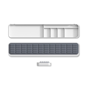 Custom Design Comfortable Ergonomic Wrist Support 2 in 1 Keyboard Wrist Rest Pad with Desk Storage Organizer Box - Product Image 5