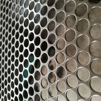 Maille de poinçonnage en acier inoxydable maille perforée de qualité alimentaire