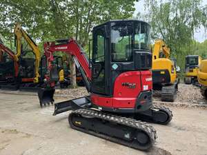 Miniexcavadora Yanmar de 3,5 toneladas fabricada en Japón, miniexcavadora Yanmar 35 de orugas usada Vio35 Vio55 Vio80 - Product Image 3