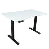 Bureau électrique ergonomique moderne en métal de haute qualité, cadre de bureau réglable en hauteur, assis-debout