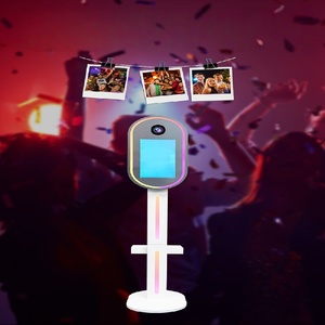 Cámara para Fotomatón GT-1 para Eventos de Boda, Compatible con Cámaras SLR/DSLR y Smartphones, 12.9 Pulgadas, Portátil, de Aluminio, Mágica - Product Image 1