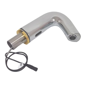 HY-180A ก๊อกน้ำอ่างล้างหน้าหลุมเดียวเซ็นเซอร์อัตโนมัติ, ก๊อกน้ำชุบโครเมี่ยมไม่สัมผัส - Product Image 3