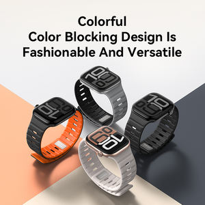 ISport-<span class=keywords><strong>Correa</strong></span> de silicona para reloj, magnética + hebilla metálica, agradable a la <span class=keywords><strong>piel</strong></span>, resistente al sudor, para relojes inteligentes de 38-49mm, para <span class=keywords><strong>Apple</strong></span> <span class=keywords><strong>Watch</strong></span> - Product Image 3