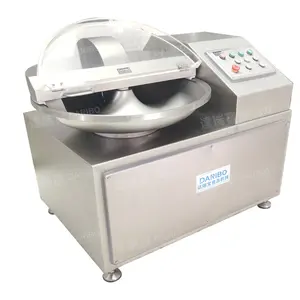 beef pork cutter machine bowl/horizontal cutter /sausage chopping machine meat emulsifier machine