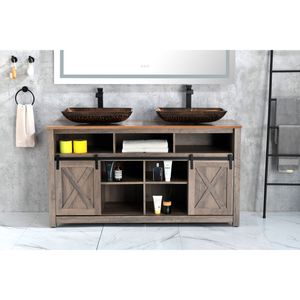 DB 72 pulgadas. W X 36 pulgadas. H Frameless LED Single Bathroom Vanity Mirror Cristal pulido Baño Vanity LED Only Pickup - Product Image 4