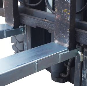 Extensions <span class=keywords><strong>de</strong></span> fourches <span class=keywords><strong>de</strong></span> <span class=keywords><strong>chariot</strong></span> élévateur industriel en acier robuste à enfiler, pour utilisation manuelle en logistique d'entrepôt - Product Image 3