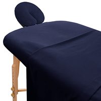 Ensembles de draps de table de massage 3 pièces 100% microfibre