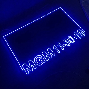Panneau lumineux fluo flexible à led, personnalisé, <span class=keywords><strong>rose</strong></span>, pour l'intérieur, 1 pièce, signalisation publicitaire, <span class=keywords><strong>néon</strong></span> - Product Image 4
