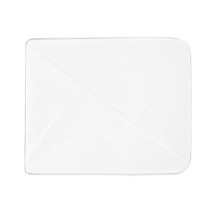 Siège de toilette pour Eos Edge, forme carrée, 8 blancs, 50 cm de longueur, 40 cm de largeur, 8 cm de hauteur - Product Image 1