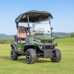 Produits les plus vendus : Chariot de golf motorisé biplace pour manoirs et centres de villégiature en zone rurale - Product Image 1