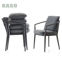 Ratan – chaise d'extérieur empilable en fonte, métal, Aluminium, Design moderne, osier, bois de teck, corde en Aluminium, Pe, rotin, chaises de jardin