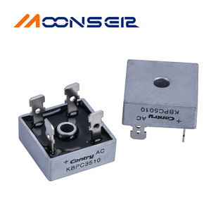 Módulo Rectificador de Puente MoonsEiz Kbpc3510 35A 1000V, Convertidor AC/DC, Tipo de Montaje Fuera de Placa - Product Image 2