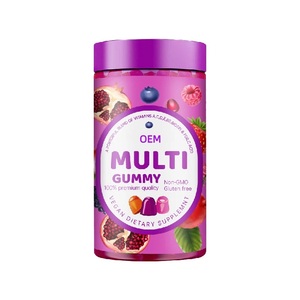Multivitamin Gummies. Complete Daily <strong>Vitamins</strong> for Energy, Immunity &amp; Hair Skin Nails. Biotin, D3, B12. Delicious Berry Flavor - Product Image 1