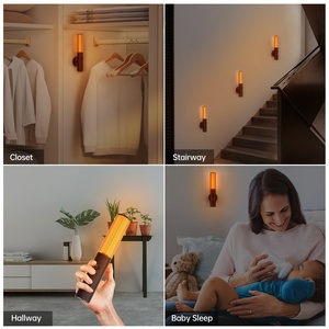 Nueva Lámpara de Pared Portátil Multifuncional Magnética con Sensor de Movimiento Humano, Tres Niveles de Intensidad, Luces LED para el Hogar - Product Image 6