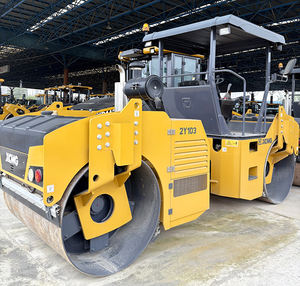 Rodillo Vibratorio de Doble Tambor XCMG Oficial 2Y103 de Segunda Mano, Rodillo Compactador de 10 Toneladas, Precio de Venta - Product Image 3