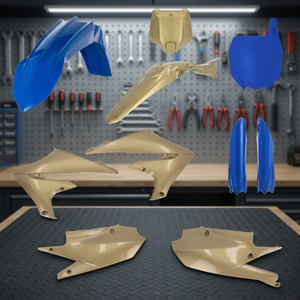 Kit Carene Complete in Plastica Acerbis per Moto Yamaha - Accessori in Plastica di Alta Qualità - Product Image 3