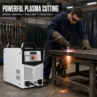 Machine de découpe plasma à onduleur LGK 100 120 de haute qualité avec compresseur d'air