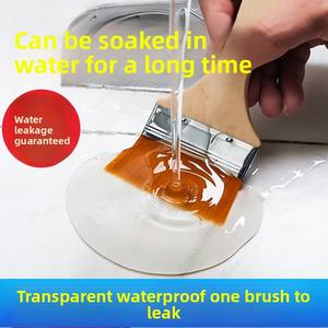 Acrílico-colagem acrílica líquida adesiva impermeável transparente baseada para a construção e aplicações transparentes da parede - Product Image 3