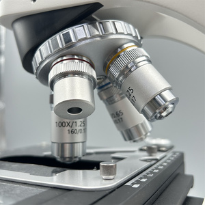 <span class=keywords><strong>Microscope</strong></span> biologique trinoculaire de qualité supérieure pour la recherche en laboratoire agricole, 1000X, avec <span class=keywords><strong>condenseur</strong></span> Abbe Spotlight - Product Image 6