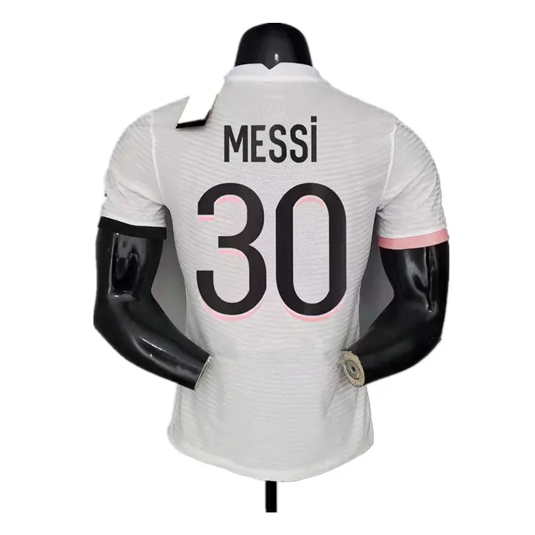 नए सत्र के लिए उच्च गुणवत्ता फुटबॉल प्लेयर संस्करण जर्सी कस्टम लोगो नवीनतम डिजाइन फुटबॉल जर्सी शर्ट के लिए पुरुषों