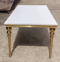 Chaises de mariage et tables ovales de réception de luxe pour cuisine extérieure moderne Mr & Mme