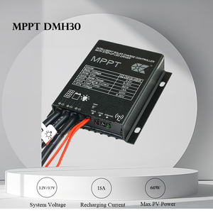 Bóng 15A 3.2V pin 18V 60 Wát năng lượng mặt trời bảng điều khiển 30 wát <span class=keywords><strong>LED</strong></span> điện năng lượng mặt trời ánh sáng đường phố phí điều khiển - Product Image 3