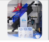 Machine à chantourner HUAHUA HH566RL avec cadre soudé robuste, optionnelles doubles cuves à colle, système de laminage à roues de pression multi-groupe