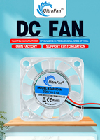 Ventilateur DC transparent haute vitesse 40x40x10mm, ventilateur de refroidissement compact pour équipements électroniques PCB, routeurs, appareils réseau, service OEM