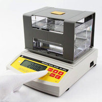 Testeur de pureté de l'or, densimètre électronique, machine de test de l'or