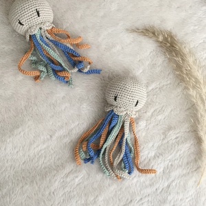 Oferta Especial: Juguetes de <span class=keywords><strong>Pulpo</strong></span> Tejidos a Mano, Multicolores, Lindos y Suaves, Amigurumi, <span class=keywords><strong>Pulpo</strong></span> de Punto para Niños - Product Image 2