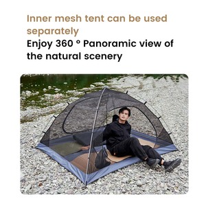 เต็นท์แบบกางอัตโนมัติสีดำ - Product Image 4