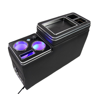 Boîte de rangement multifonctionnelle pour voiture M4 avec lumière LED pour fourgonnette - Product Image 5