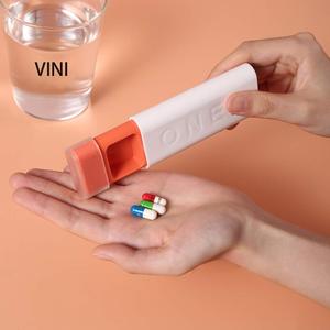 Étui de médecine de voyage étanche-Organisateur de pilules quotidien en acier inoxydable 3 fois pour l'usinage CNC de pilules/vitamines - Product Image 5