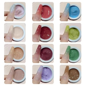 เจลทาเล็บแบบแอร์คุชชั่น 12 สี สีสันสดใส ติดทนนาน สีพื้นไล่เฉดสี สำหรับทำเล็บ DIY หรือร้านทำเล็บ 1 ชิ้น - Product Image 2