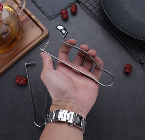 Outil de cuisine portable en acier inoxydable Syh396 pour dénoyauteur de cerises, dattes rouges et hawthornes, vente en gros - Product Image 6