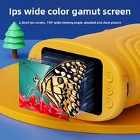 Children's Digital Microscope Toy Outdoor Educational Tool Handheld Magnifier Resin Material
