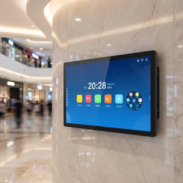 Factory Large Size 21.5 Inch Android Commercial Tablet 10-Point Capacitive Touch Screen Player 4GB+32GB for Business Education