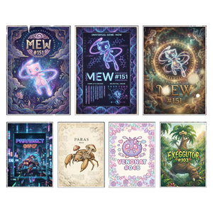 Caja Misteriosa de Arte de Pokémon, Tamaño A5, con Marco Extendido, Set de Tarjetas Coleccionables, Caja Sorpresa - Product Image 2