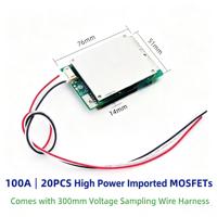 Batterie NCM 18650 21700 32140, accessoires d'installation, chargeur, carte de protection BMS