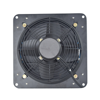Ventilateur d'extraction de haute qualité, 10/12/14/16/20 pouces, entrepôt, ouverture et fermeture automatiques, type d'obturateur métallique